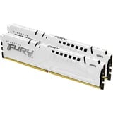 Kingston FURY 32 Go DDR5-6800 (2x 16 Go) mémoire vive Blanc, KF568C34BWEK2-32, XMP 3.0, EXPO 1.1