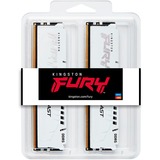 Kingston FURY FURY Beast 32 Go 6800 MT/s DDR5 CL34 DIMM (Kits de 2) White EXPO, Mémoire vive Blanc, 32 Go, 2 x 16 Go, DDR5, 288-pin DIMM, Blanc