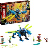 LEGO NINJAGO Le cyber dragon de Jay - 71711, Jouets de construction Jeu de construction, Garçon/Fille, 8 an(s), 518 pièce(s), 675 g