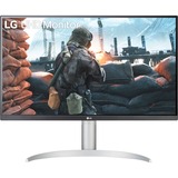 LG 27UP650P-W 27" 4K Ultra HD 27" 4K Ultra HD Moniteur Argent, 1x HDMI, 2x DisplayPort