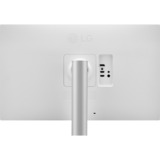LG 27UP650P-W 27" 4K Ultra HD 27" 4K Ultra HD Moniteur Argent, 1x HDMI, 2x DisplayPort