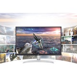 LG 27UP650P-W 27" 4K Ultra HD 27" 4K Ultra HD Moniteur Argent, 1x HDMI, 2x DisplayPort