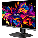 MSI MPG 271QRXDE QD-OLED écran plat de PC 67,3 cm (26.5") 2560 x 1440 pixels Wide Quad HD Noir Moniteur gaming Noir, 1x DisplayPort, 2x HDMI, 1x USB-C, 2x USB-A, 360 Hz, 67,3 cm (26.5"), 2560 x 1440 pixels, Wide Quad HD, QD-OLED, 1 ms, Noir