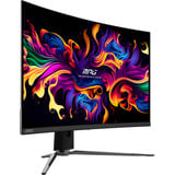MSI MPG 321CURXDE QD-OLED écran plat de PC 80 cm (31.5") 3840 x 2160 pixels 4K Ultra HD Noir Moniteur gaming incurvé Noir, 1x DisplayPort, 2x HDMI, 1x USB-C, 2x USB-A, 240 Hz, 80 cm (31.5"), 3840 x 2160 pixels, 4K Ultra HD, QD-OLED, 0,05 ms, Noir