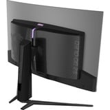 MSI MPG 321CURXDE QD-OLED écran plat de PC 80 cm (31.5") 3840 x 2160 pixels 4K Ultra HD Noir Moniteur gaming incurvé Noir, 1x DisplayPort, 2x HDMI, 1x USB-C, 2x USB-A, 240 Hz, 80 cm (31.5"), 3840 x 2160 pixels, 4K Ultra HD, QD-OLED, 0,05 ms, Noir