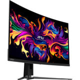MSI MPG 321CURXDE QD-OLED écran plat de PC 80 cm (31.5") 3840 x 2160 pixels 4K Ultra HD Noir Moniteur gaming incurvé Noir, 1x DisplayPort, 2x HDMI, 1x USB-C, 2x USB-A, 240 Hz, 80 cm (31.5"), 3840 x 2160 pixels, 4K Ultra HD, QD-OLED, 0,05 ms, Noir