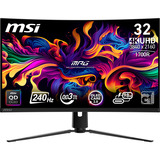 MSI MPG 321CURXDE QD-OLED écran plat de PC 80 cm (31.5") 3840 x 2160 pixels 4K Ultra HD Noir Moniteur gaming incurvé  Noir, 80 cm (31.5"), 3840 x 2160 pixels, 4K Ultra HD, QD-OLED, 0,05 ms, Noir