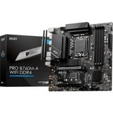 MSI PRO B760M-A WIFI DDR4 carte mère socket 1700 