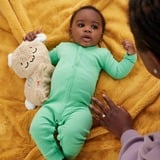 Mattel Fisher-Price-Mon Lapin Câlin-Peluche veilleuse personnalisable, Boîte à musique Peluche lapin, Sonore, AA, Piles fournies