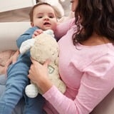 Mattel Fisher-Price-Mon Lapin Câlin-Peluche veilleuse personnalisable, Boîte à musique Peluche lapin, Sonore, AA, Piles fournies