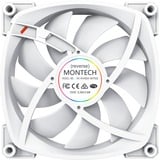 Montech RX140 PWM 140x140x25 ventilateur de boîtier RGB  Blanc, 140 x 140 x 25 mm