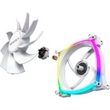 Montech RX140 PWM 140x140x25 ventilateur de boîtier RGB  Blanc, 140 x 140 x 25 mm