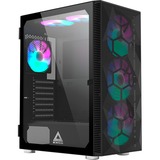 Montech X3 MESH boîtier midi tower Noir | 3x USB-A | RGB | Window
