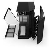 NZXT  boîtier midi tower Noir (Mat) | 2x USB-A | 1x USB-C | Verre Trempé