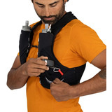 Osprey Duro LT Veste de course et d'hydratation pour hommes, Sac à dos Noir