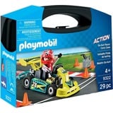 PLAYMOBIL Valisette Pilote de karting, Jouets de construction Figurine jouet, 5 an(s), Plastique, 29 pièce(s), 298,15 g