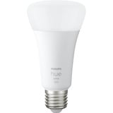 Philips Hue A67 - Ampoule connectée E27 - 1600, Lampe à LED Philips Hue White A67 - Ampoule connectée E27 - 1600, Ampoule intelligente, Blanc, Bluetooth/Zigbee, LED intégrée, E27, Blanc chaud