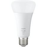 Philips Hue A67 - Ampoule connectée E27 - 1600, Lampe à LED Philips Hue White A67 - Ampoule connectée E27 - 1600, Ampoule intelligente, Blanc, Bluetooth/Zigbee, LED intégrée, E27, Blanc chaud