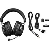 PowerColor ALPHYN AH10 casque gaming over-ear Noir