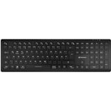 Sharkoon OfficePal K30W clavier Noir, Layout DE (QWERTZ), Rubberdome, 100%