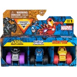 Spin Master Monster Jam - 3 Minis Véhicules Marvel 1:87 - 3 Véhicules Authentiques Monster Trucks Officiels À Collectionner Echelle 1:87 - Jouet Enfant 3 Ans et + - Modèle Aléatoire, Jeu véhicule Monster Jam - 3 Minis Véhicules Marvel 1:87 - 3 Véhicules Authentiques Monster Trucks Officiels À Collectionner Echelle 1:87 - Jouet Enfant 3 Ans et + - Modèle Aléatoire, Ensemble de véhicules, 3 an(s), Métal, Plastique, Multicolore