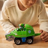 Spin Master Vehicule + Figurine Rocky Jungle Pups La Pat' Patrouille, Jeu véhicule PAW Patrol Vehicule + Figurine Rocky Jungle Pups La Pat' Patrouille, Camion-poubelle, PAW Patrol, 3 an(s), Plastique, Vert, Gris
