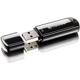 Transcend JetFlash 700, Clé USB Noir brillant, 16 Go, USB Type-A, 3.2 Gen 1 (3.1 Gen 1), Casquette, 8,5 g, Noir