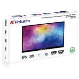 Verbatim 49591 écran plat de PC 35,6 cm (14") 1920 x 1080 pixels Full HD LCD Écran tactile Noir Moniteur  Noir, 35,6 cm (14"), 1920 x 1080 pixels, Full HD, LCD, 6 ms, Noir