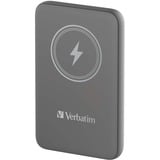 Verbatim Charge 'n' Go Lithium Polymère (LiPo) 10000 mAh Recharge sans fil Gris, Powerbank Gris, 10000 mAh, Lithium Polymère (LiPo), Quick Charge 3.0, Recharge sans fil, Gris