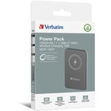 Verbatim Charge 'n' Go Lithium Polymère (LiPo) 10000 mAh Recharge sans fil Gris, Powerbank Gris, 10000 mAh, Lithium Polymère (LiPo), Quick Charge 3.0, Recharge sans fil, Gris