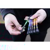 Wiha 47035, Clés mixtes à cliquet Noir/multicolore