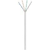 goobay Câble réseau Cat.5e, U/UTP Gris