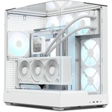 APNX  boîtier midi tower Blanc | 2x USB-A | 1x USB-C | RGB | Verre Trempé