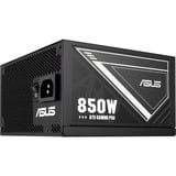ASUS ATS-850G unité d'alimentation d'énergie 20+4 pin ATX ATX Noir alimentation 850 watt Noir, 3x PCIe, 850 W, 110 - 240 V, Actif, 100 W, 850 W, 100 W