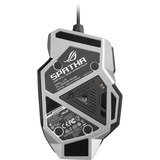 ASUS ROG Spatha X souris Droitier RF Wireless + USB Type-A Optique 19000 DPI, Souris gaming Noir, Droitier, Optique, RF Wireless + USB Type-A, 19000 DPI, Noir