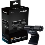 AVerMedia Live Streamer CAM 313, Webcam Noir