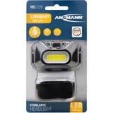 Ansmann Lampe frontale HD120B, Lumière LED Noir