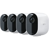 Arlo Essential Spotlight Boîte Caméra de sécurité IP Intérieure et extérieure Plafond/mur, Caméra de surveillance Blanc/Noir, Caméra de sécurité IP, Intérieure et extérieure, Sans fil, FCC, IC, CE, Plafond/mur, Blanc