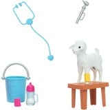 Barbie – Coffret Vétérinaire de Campagne, Figurine Poupée mannequin, Femelle, 3 an(s), Fille, 288 mm, 40 g