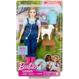 Barbie – Coffret Vétérinaire de Campagne, Figurine Poupée mannequin, Femelle, 3 an(s), Fille, 288 mm, 40 g