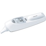 Beurer Thermomètre auriculaire FT 58, Thermomètre médical Argent/Blanc
