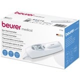 Beurer Thermomètre auriculaire FT 58, Thermomètre médical Argent/Blanc