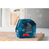 Bosch BOSCH GLL 2-10, Laser Cross Ligne Bleu/Noir, 10 m, 0,3 mm/m, 4°, 650 nm, Rouge, 630-650 nm