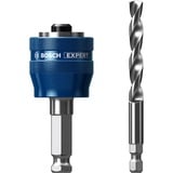 Bosch Expert 2 608 900 527 accessoire de perceuse Adaptateur pour scie cloche Bleu, Adaptateur pour scie cloche, Tige hexagonale, Métal, Tuyau, Plastique, Profil, Bois avec clous, Bleu, Argent, 80 mm, 3,37 cm