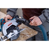 Bosch GKS 18V-57-2 L PROFESSIONAL 16,5 cm Noir, Bleu, Argent 5000 tr/min, Scie circulaire Bleu/Noir, Bois, Noir, Bleu, Argent, Sans brosse, 16,5 cm, 5000 tr/min, 5,7 cm