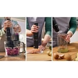 Bosch Serie 4 MSM4B620 blender 0,6 L Mélangeur par immersion 1000 W Noir, Batteur électrique Noir/Anthracite, Mélangeur par immersion, 0,6 L, Pileur de glace, 1,4 m, 1000 W, Noir