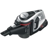 Bosch Serie 8 BSS82SIL1 aspirateur balai et balai électrique Batterie Sec Sans sac Noir, Argent 5 Ah, Aspirateur balais Blanc, Aspirateur balai, Sans sac, Noir, Argent, Sec, Filtrage, Sol nu, Tapis, Marches d’escalier, Tapisserie