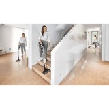 Bosch Serie 8 BSS82SIL1 aspirateur balai et balai électrique Sans sac Noir, Argent, Aspirateur balais Blanc, Sans sac, Noir, Argent, Sec, Filtrage, Sol nu, Tapis, Marches d’escalier, Tapisserie, LED