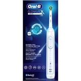 Braun Genius X 80354126 brosse à dents électrique Adulte Brosse à dents oscillante Blanc, Brosse a dents electrique Blanc, Adulte, Brosse à dents oscillante, Soin quotidien, Soins des gencives, Sensible, Blanchiment, Blanc, 2 min, Allemagne