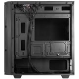 Chieftec AZ-01B-OP unité centrale Mini Tower Noir, boîtier pc Noir | 2x USB-A | 1x USB-C